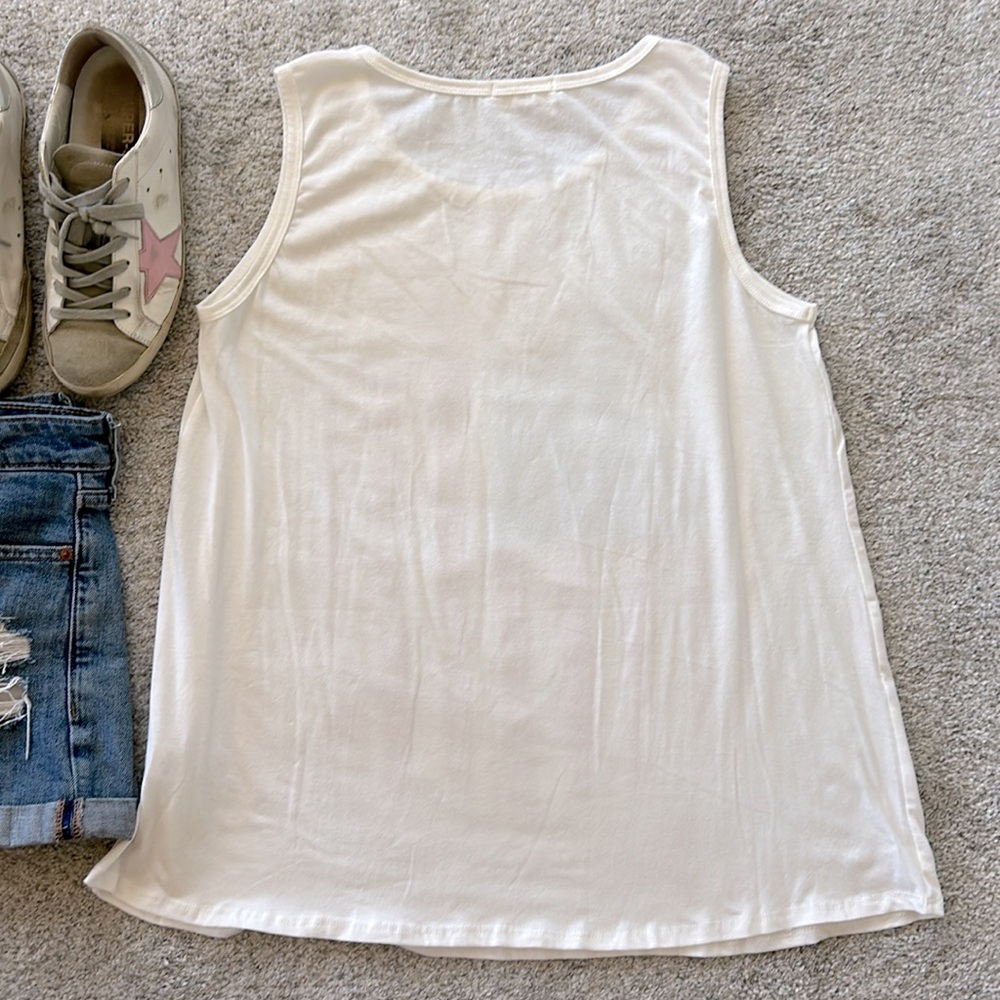 American Flag Print Tank - Picture 7 of 8